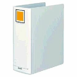 コクヨ KOKUYO フ-RT6100C チューブファイル&lt;エコツインR&gt;A4縦100mmとじ2穴シルバー 取り寄せ商品