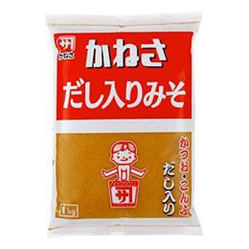 かねさ 青森の味！ だし入りみそ ピロー 1kg（1個）(4901552012069) 目安在庫=○