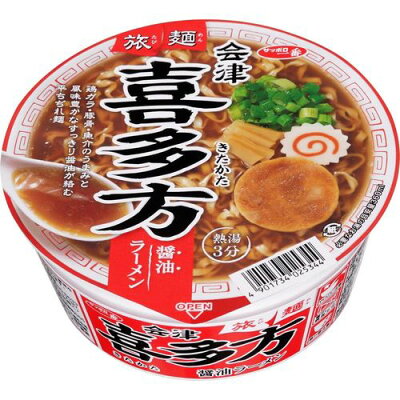コンプモト 楽天市場店 サンヨー食品販売 サッポロ 旅麺会津・喜多方魚介醤油86g(12個)(4901734025344 x12) 取り寄せ商品