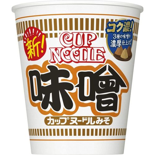 日清 味噌 ケース(82g*20食入)[インスタントカップ麺 即席ラーメン 防災 ]