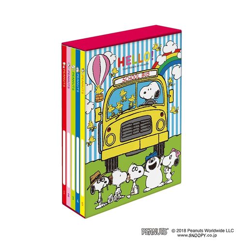 ナカバヤシ NAKABAYASHI 5冊BOXアルバム　スヌーピー　B柄(ア-PL-1031-12) 取り寄せ商品