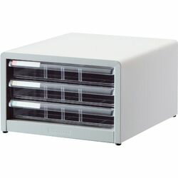 ナカバヤシ NAKABAYASHI AL-33NN アバンテV2 レターケースA4 浅3段 ニューグレー 取り寄せ商品