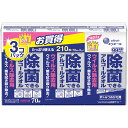 大王製紙 エリエール除菌できるアルコールタオル ウイルス除去 詰替用 1パック(210枚:70枚×3個)(Eジヨウイカエ70*3) 目安在庫=○