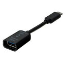 Digio 2 ZUH-CAR301BK Type-C変換ケーブル USB3.1Gen1 10cm ブラック 取り寄せ商品