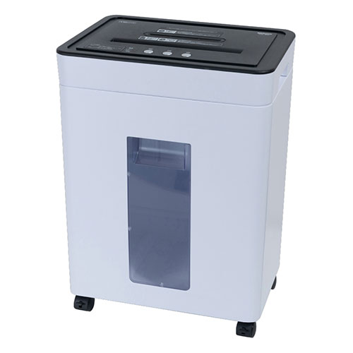 Digio Digio パーソナルシュレッダー CD/DVD裁断 マイクロカット 静音設計で紙もCDも静かに裁断(NSE-405W) 取り寄せ商品(2)