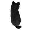 ナカバヤシ NAKABAYASHI ねこのせ リストレスト ロング 黒ネコ 「ねこの背」と「ねこ乗せ」をモチーフにした癒しねこリストレスト(NNS-WR02BK) 取り寄せ商品