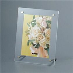 ナカバヤシ NAKABAYASHI アクリル製ピクチャーフレームスタンドタイプ2L判　フ-ACS-2L 取り寄せ商品