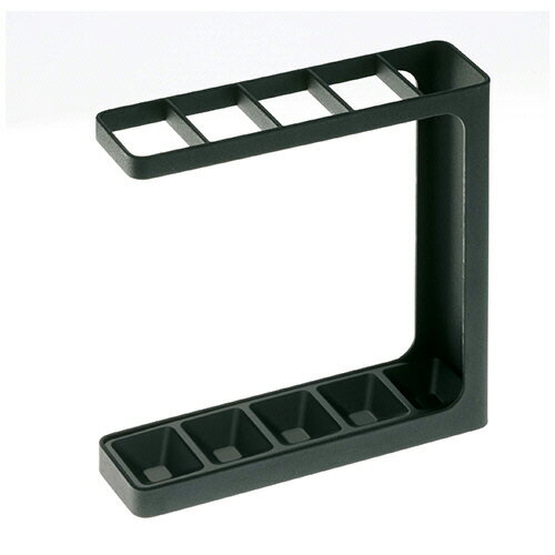 山崎実業 アンブレラスタンド グラインド 5本用 ブラック 1台(7931) 目安在庫=○