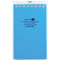 リヒトラブ LIHIT LAB． AQUA DROPs ツイストリング ノート メモ 青(N-1661-8-BL) 目安在庫=○