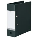 リヒトラブ LIHIT LAB. リクエスト D型リングファイル 黒(G2290-24) 取り寄せ商品