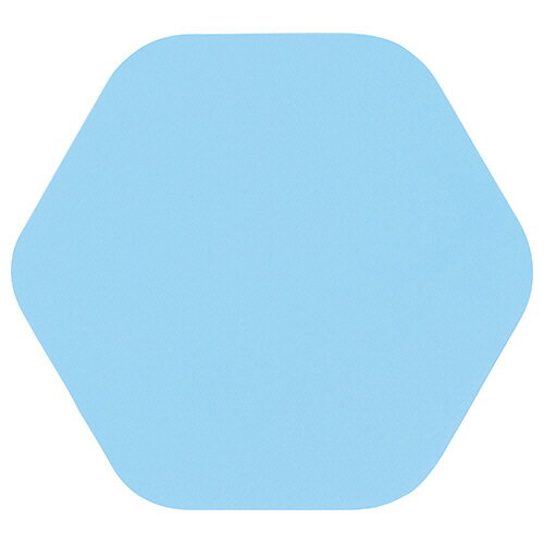 ライオン LION 六角マグネットシート　単色パックM−610　ブルー（B）(283-61) 取り寄せ商品