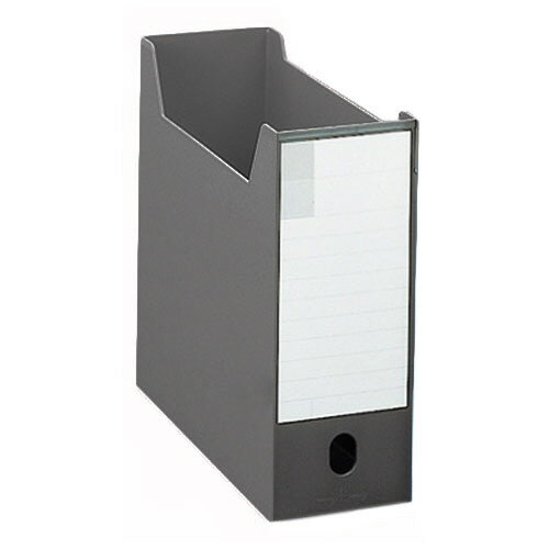 ライオン事務器 LION ボックスファイル A4ヨコ 背幅102mm ブラック 1個(BF-32M ブラツク) 目安在庫=○