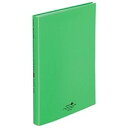 リヒトラブ LIHIT LAB. AQUA DROPs クリヤーブックフラット 黄緑(N5063-6) 目安在庫=○