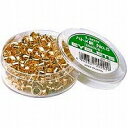 ライオン事務器 LION ハトメ鋲 穴径4mm 真ちゅう 1ケース(250個)(No.5 ハトメビヨウ) 目安在庫=○