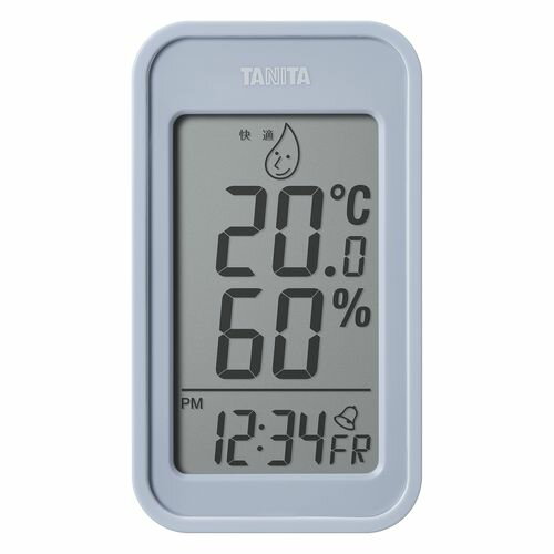 タニタ 温湿度計(TT-589-BL) 取り寄せ商品