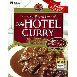 楽天コンプモト　楽天市場店ハウス食品 ハウス ザ・ホテル・カレー コクの中辛 180g（1個）（4902402872925） 取り寄せ商品