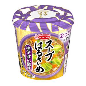 コンプモト 楽天市場店 エースコック スープはるさめ柚子ぽん酢 32g(36個)(4901071277543 x36) 取り寄せ商品