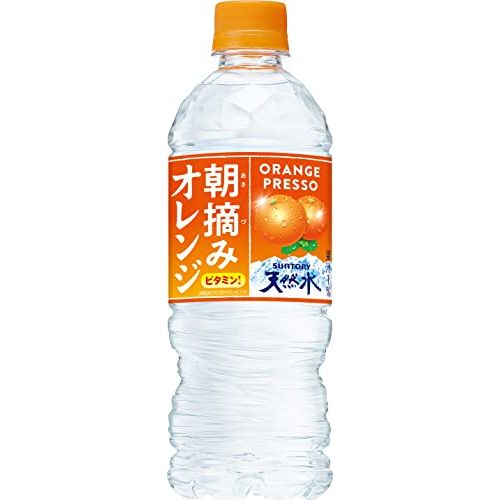 朝摘みオレンジ&南アルプスの天然水(冷凍兼用) 540ml ×24本※こちらは【取り寄せ商品】です。必ず商品名等に「取り寄せ商品」と表記の商品についてをご確認ください。　