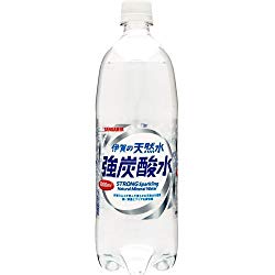 楽天コンプモト　楽天市場店サンガリア 伊賀の天然水 強炭酸水 1000ml×12本（4902179019240 x12） 取り寄せ商品