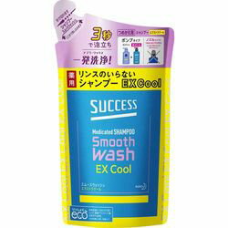 花王（kao） サクセス　薬用シャンプー スムースウォッシュEX　詰替用 320ml(4901301379108) 取り寄せ商品