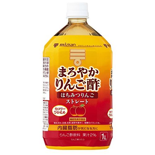 Mizkan家庭用 ミツカンまろやかりんご酢蜂蜜林檎ST1L（6個）(4902106799740 x6) 取り寄せ商品