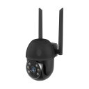 カシムラ スマートカメラ 防水/首振/高輝度 ブラック KJ-200(67-6615-07) 取り寄せ商品