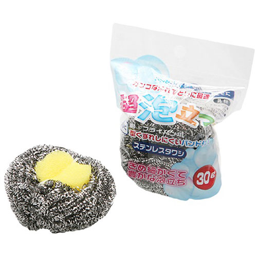 ワイズ ワイズ 超泡立つステンレスタワシ(MMT17421) 取り寄せ商品