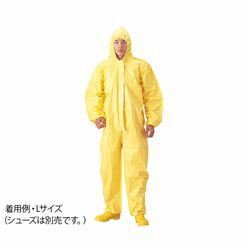 アゼアス タイベック(R)PEコート続服 LL (1個)(5428) 取り寄せ商品