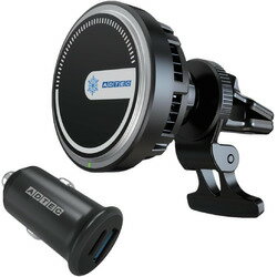 アドテック Magsafeワイヤレスマグネット式充電器&シカ゛ー33W-SET(ACWPD-V015M-W38AC) 取り寄せ商品