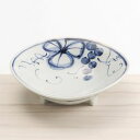 古染青磁ぶどう絵 サラダ三ツ足鉢(K50207248) 取り寄せ商品