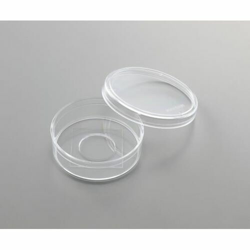 ガラスボトムディッシュ(No.1Sコラーゲンコート) D11134H (1箱(30個入り) 取り寄せ商品