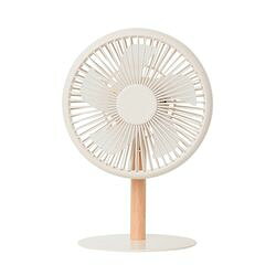 ライフオンプロダクツ ミニリビングファンLEDライト付　OW(PBAF003-OW) 取り寄せ商品