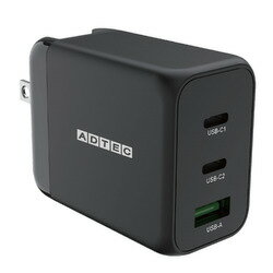 AhebN APD-V065AC2-BK PDΉAC[d/65W/USB-Ax1ECx2/ubN 񂹏i