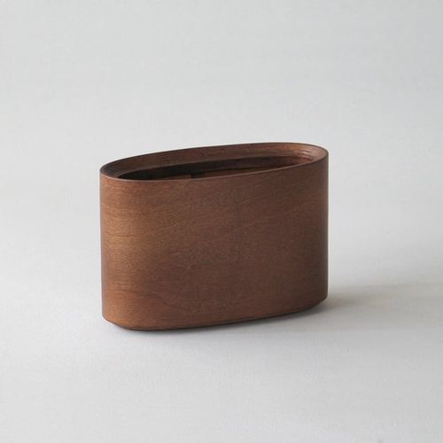 BUNACO ブナコ レターホルダー　Short 色(キャラメルブラウン)(SB?L1187) 特産品