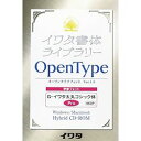 イワタ 学参フォントPro版 G-イワタ太丸ゴシック体 OpenType(対応OS:その他)(463P) 取り寄せ商品