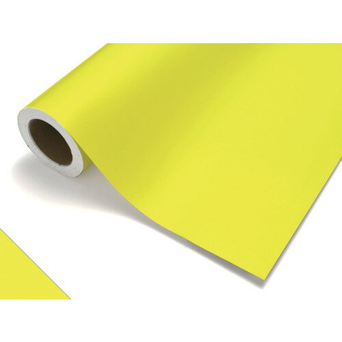 中川ケミカル カッティングシート 931K 蛍光イエロー 450mm×2m 1巻(CS045931K02) 目安在庫=○