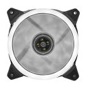 オウルテック (AAQKV) PCケース用 オリジナル LEDリングファン 120mm 25mm厚 1500rpm 静音 1年間新品保証 ホワイト(OWL-FE1225LLC-WH) 取り寄せ商品(2)