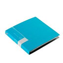 バッファロー CD&DVDファイルケース ブックタイプ 12枚収納 ブルー(BSCD01F12BL) 取り寄せ商品