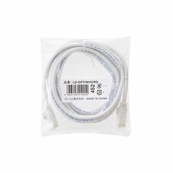 쥳 ELECOM RoHS CAT6 ޤɻ LAN֥ 2m ʰץѥå(ۥ磻)(LD-GPT/WH2/RS) ܰº߸=