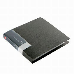 バッファロー CD＆DVDファイルケース ブックタイプ 24枚収納 ブラック(BSCD01F24BK) 取り寄せ商品