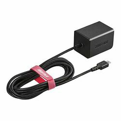 バッファロー BSMPA2401BC1BK AC-USB 2.4A microUSBケーブル 1.8m ブラック 取り寄せ商品