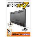 エレコム ELECOM TV用耐震ベルト ~50V用 強力粘着シールタイプ 4本入 TS-004N2 メーカー在庫品