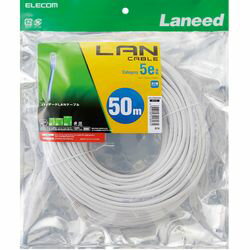 쥳 LAN֥ CAT5E  50m ۥ磻 LD-CTN WH50(LD-CTN/WH50) ᡼߸