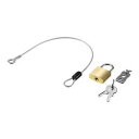 バッファロー BLN02WM 南京錠+サブワイヤー付 マスターキー仕様 取り寄せ商品