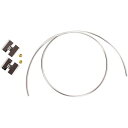 防犯ストラップ クリア φ1.2mm×500mm 5本入 BS-06(68-5555-01) 取り寄せ商品