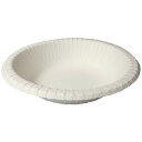 ペーパーウェア ナチュラルパルプボウル 18cm 1パック(50枚)(NB-18) 目安在庫=○