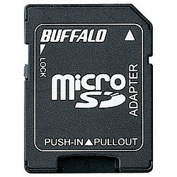 バッファロー BSCRMSDA microSD→SDヘンカンアダプター 目安在庫=△