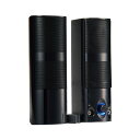 ミヨシ USBスピーカー スタンド2WAY ブラック(USP-02/BK) 取り寄せ商品