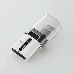 エレコム ELECOM 持ち運びに最適 ワイヤレスマウス Bluetooth3ボタン IR LED 静音 M-CC2BRSWH メーカー在庫品