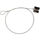 防犯ストラップ φ0.8mm×440mm 5本入 BS-07(68-5555-02) 取り寄せ商品